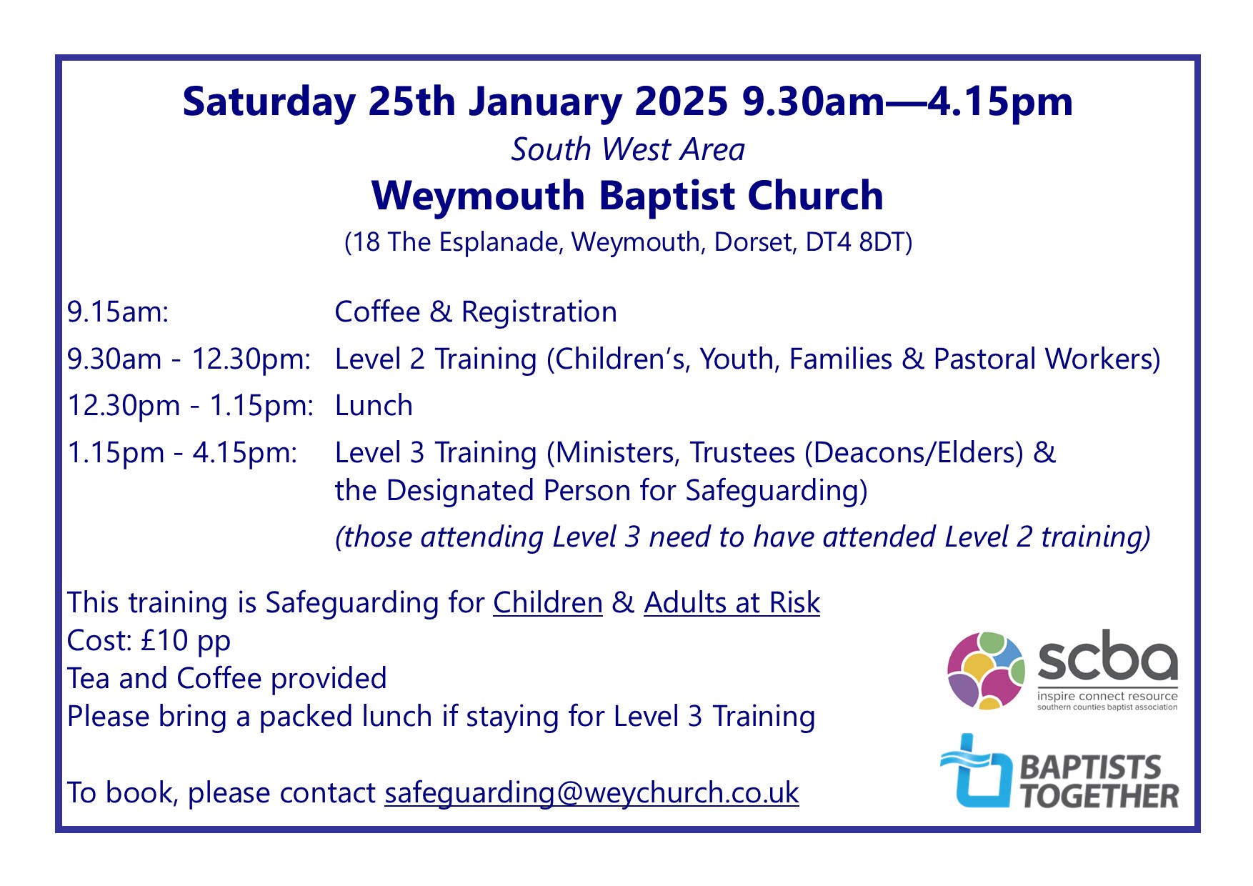 Weymouth Safeguarding Training