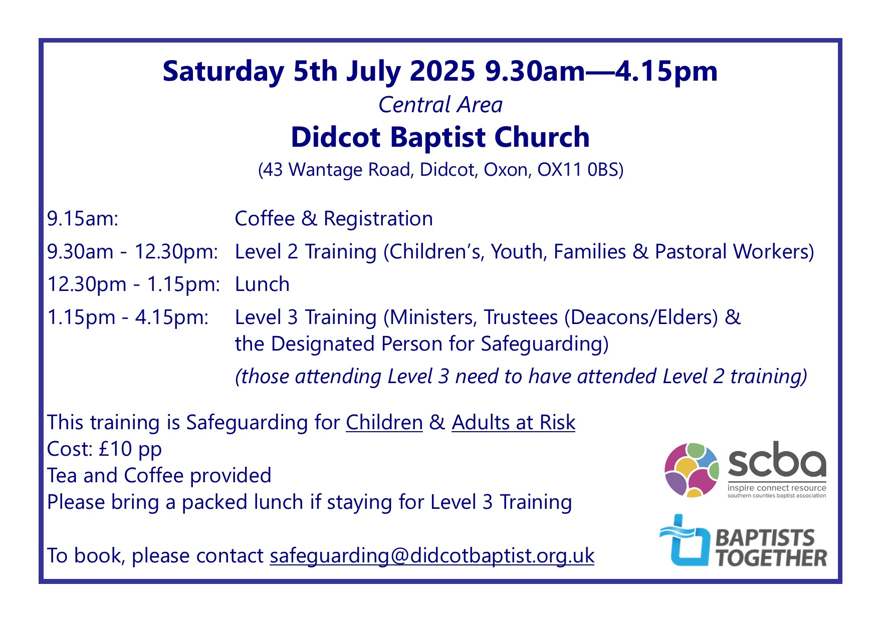 Didcot Safeguarding Training J