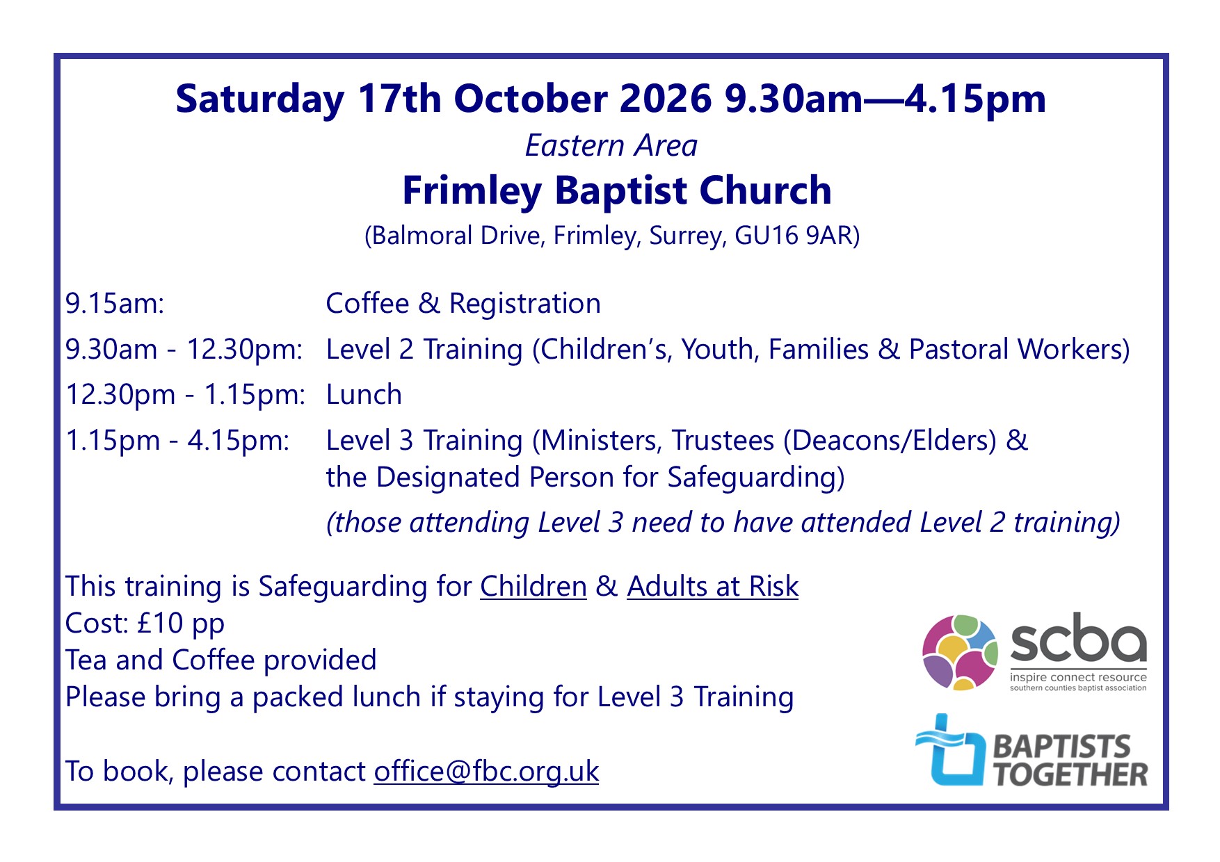 Frimley Safeguarding Training 