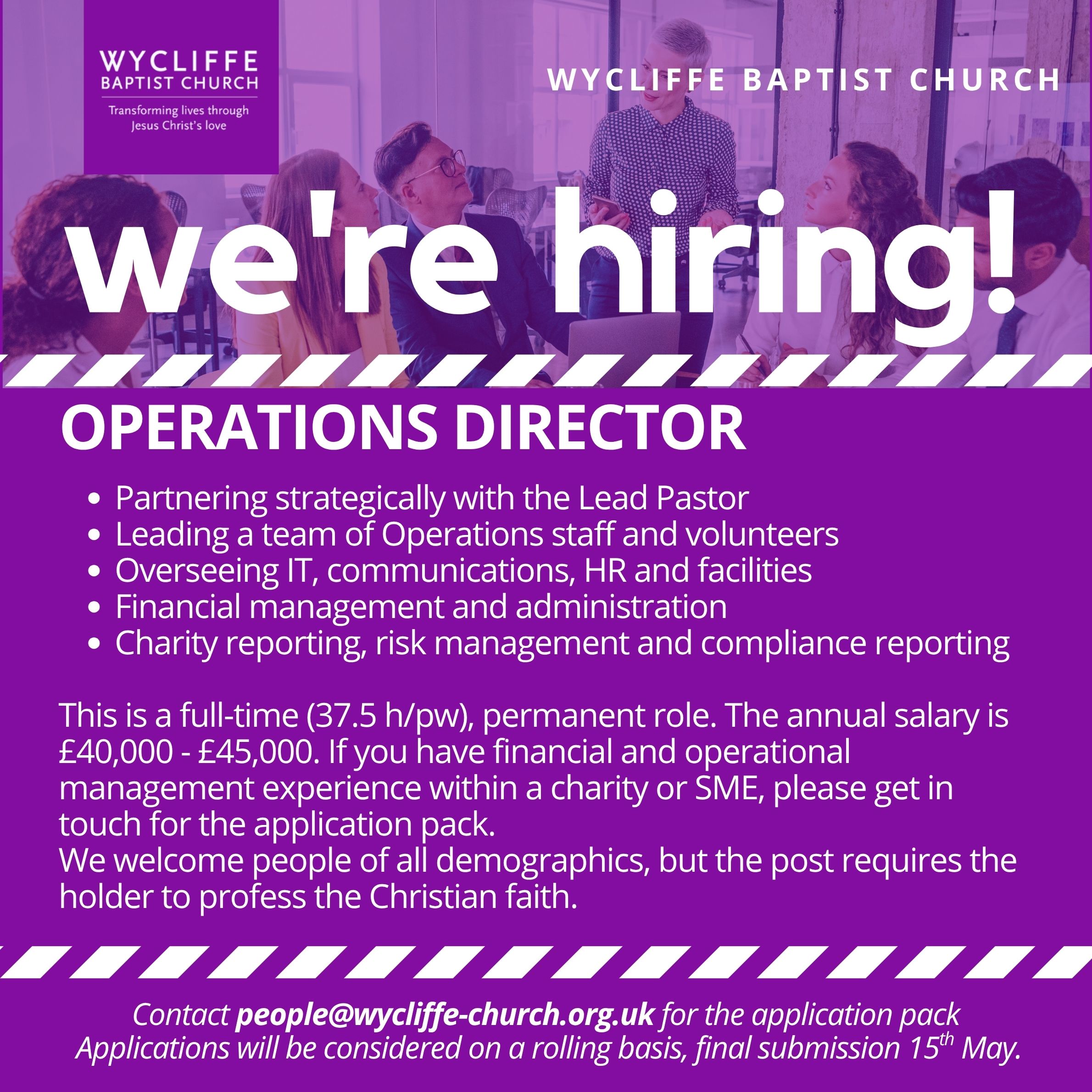 Wycliffe BC Operations Directo