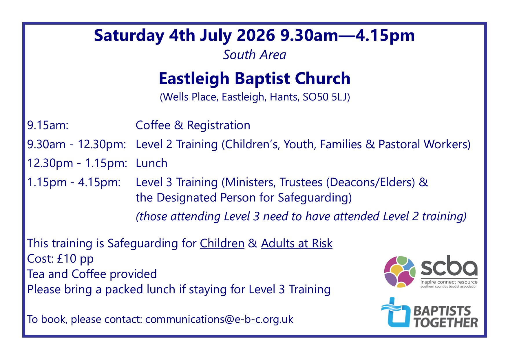 Eastleigh Safeguarding Trainin