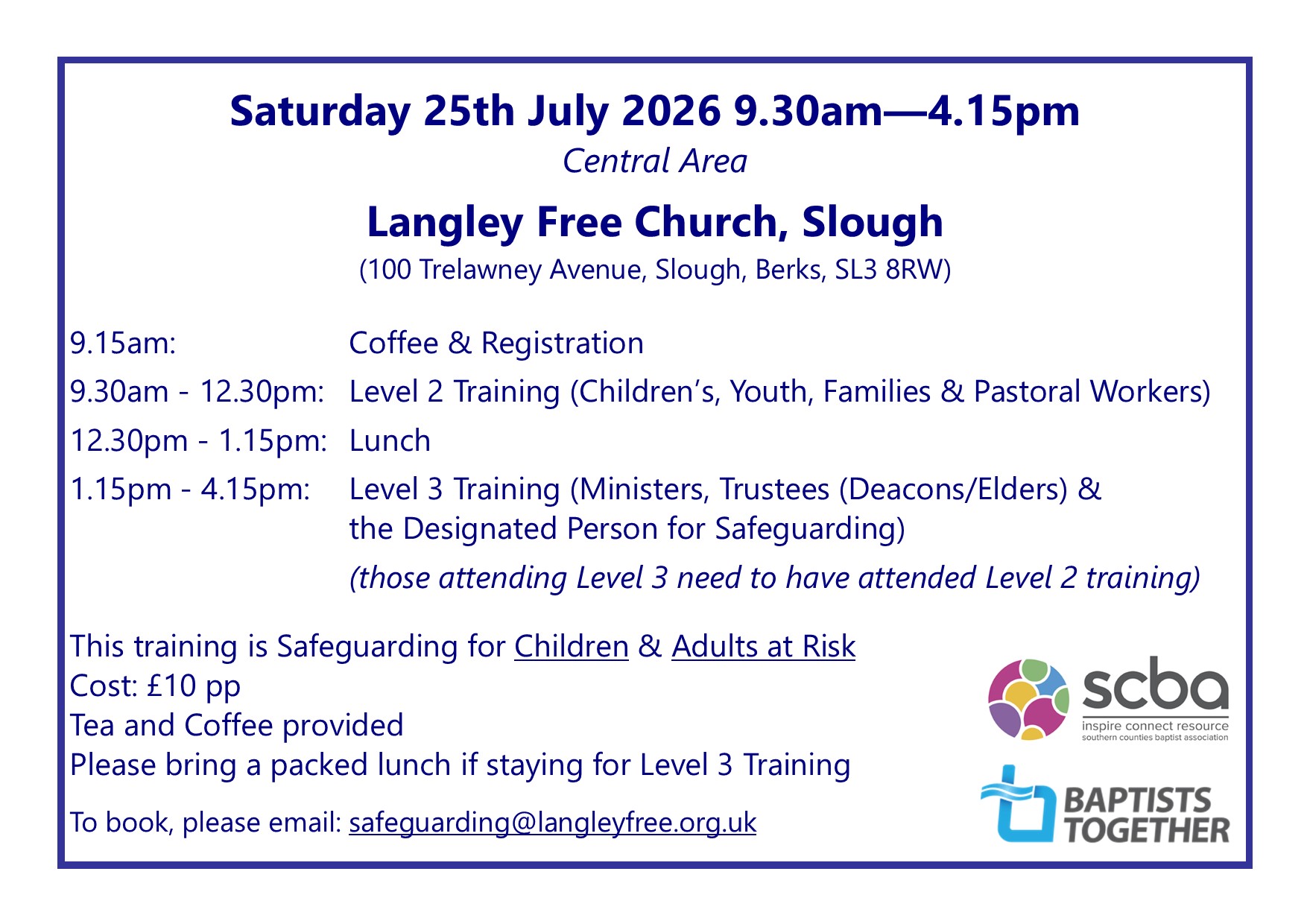 Langley Safeguarding Training 