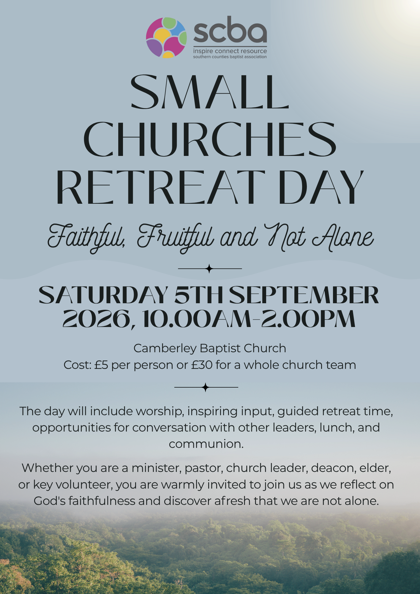 Small Churches Retreat Day Sep