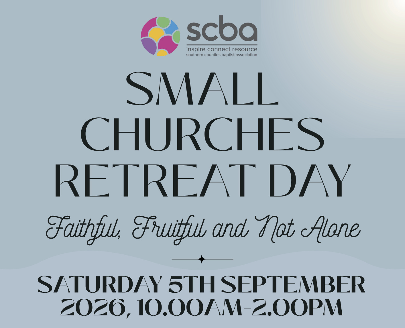 Small Churches Retreat Day Sep