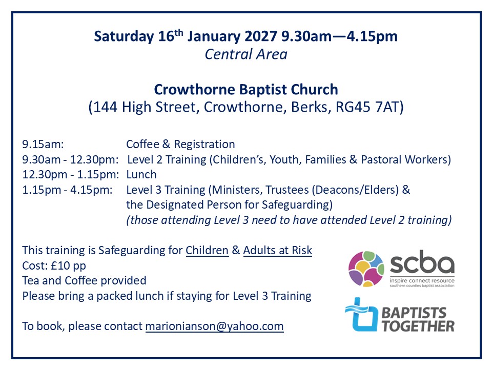 Crowthorne Safeguarding Traini