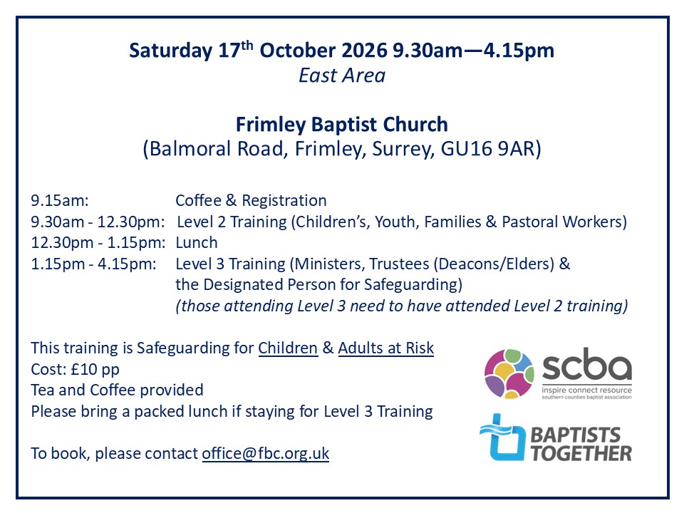 Frimley Safeguarding Training 