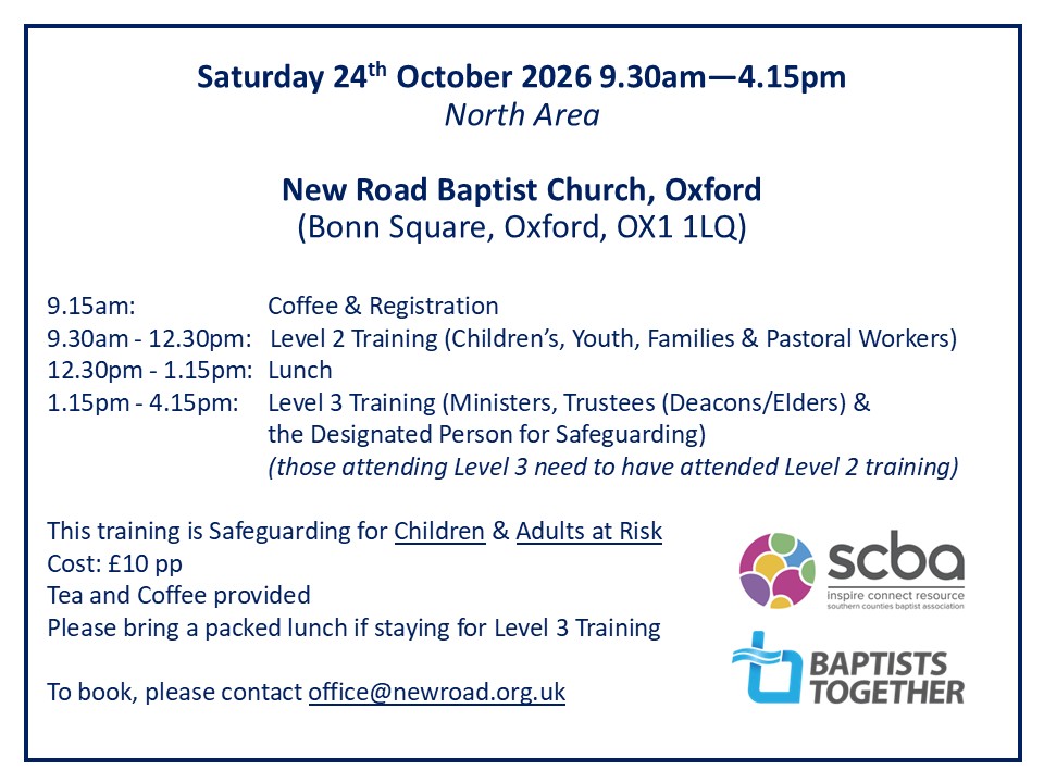 New Road Safeguarding Training