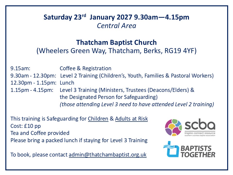 Thatcham Safeguarding Training