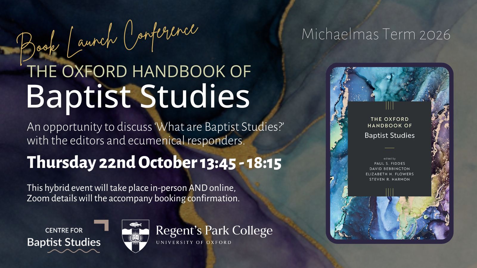 RPC Book Launch Conference Oct