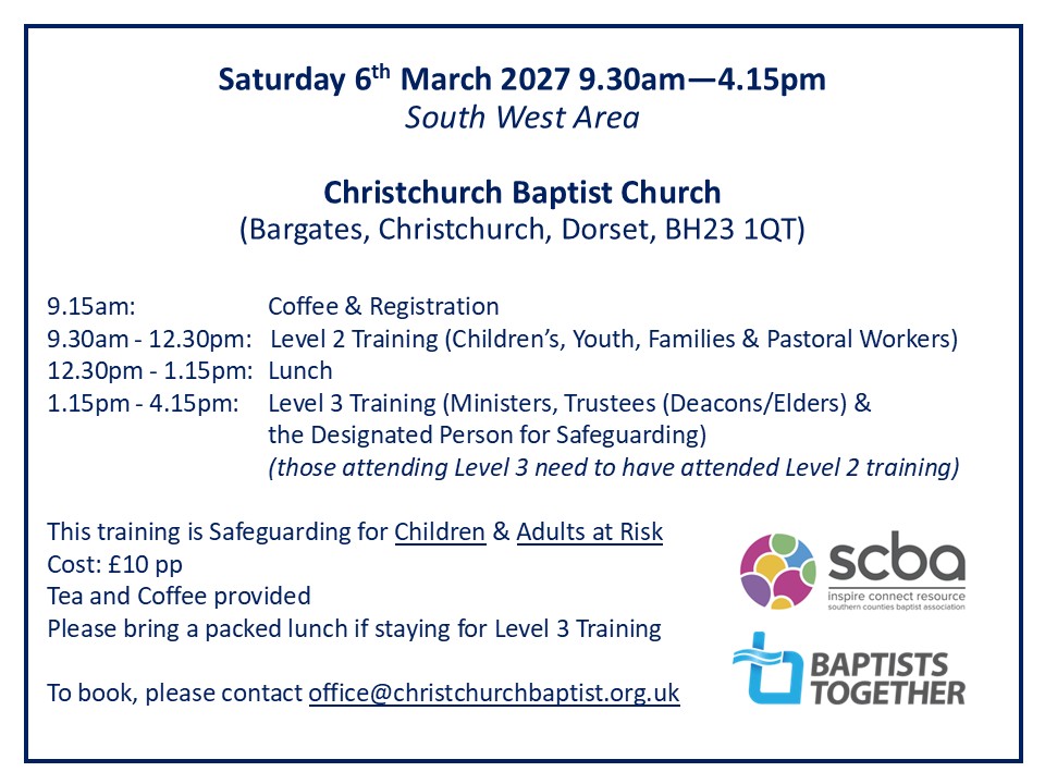 Christchurch Safeguarding Trai